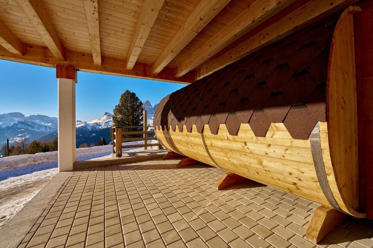 Hotel Pordoi Passo Pordoi Vegetarian Hotel Canazei Exteriör bild