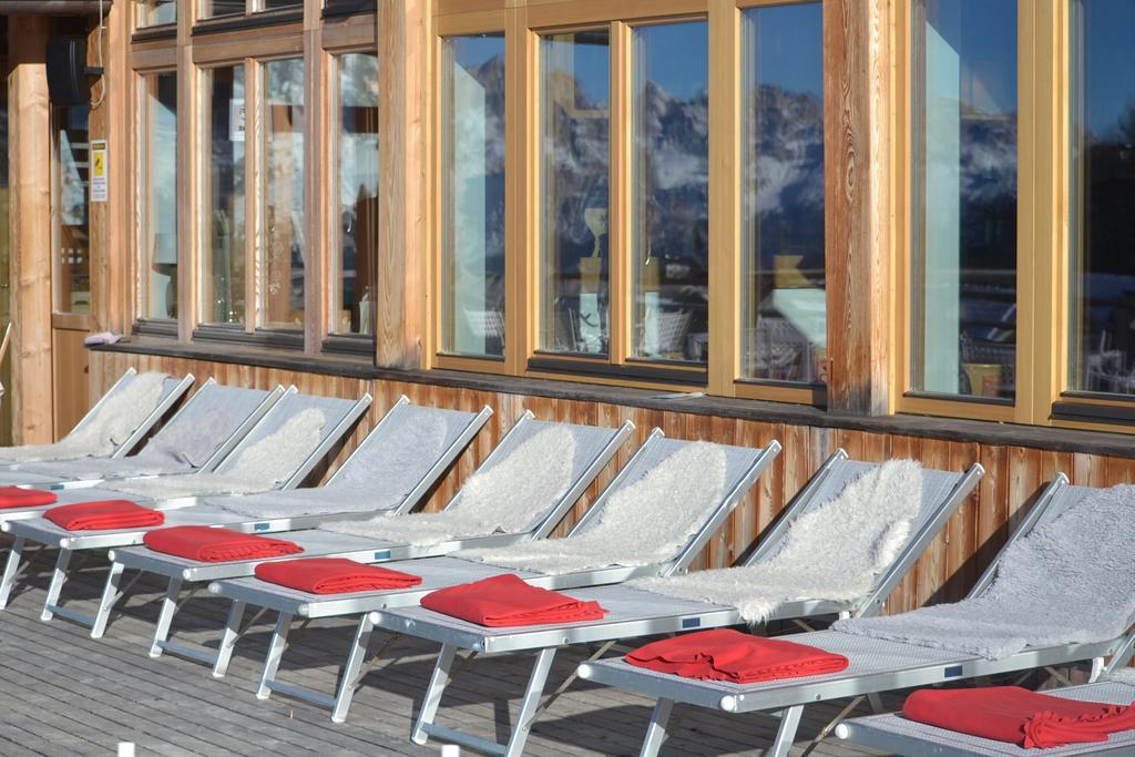 Hotel Pordoi Passo Pordoi Vegetarian Hotel Canazei Exteriör bild
