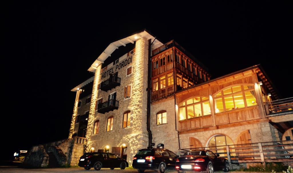 Hotel Pordoi Passo Pordoi Vegetarian Hotel Canazei Exteriör bild